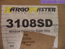Kargo Master Window Guard for Super Duty P/N 3108SD