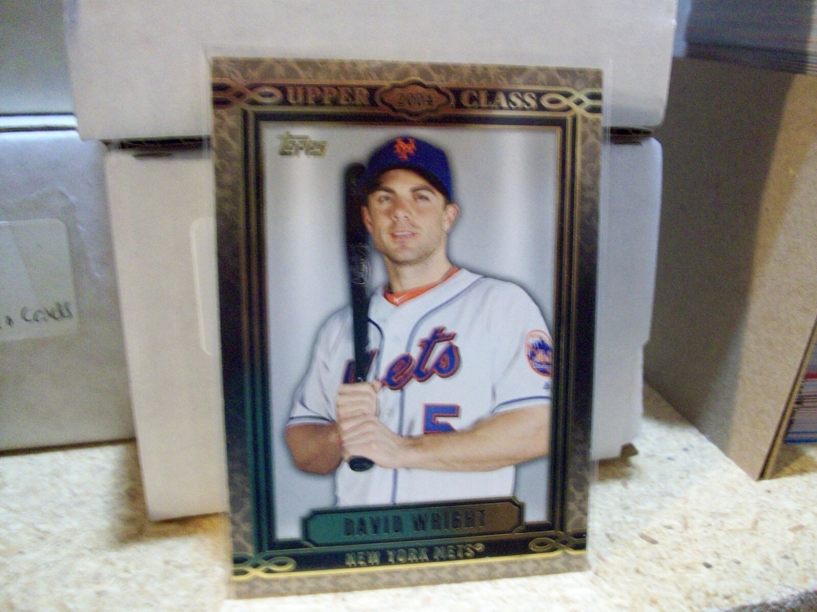 2014 TOPPS UPPER CLASS INSERT # UC-31- DAVID WRIGHT- METS- MINT