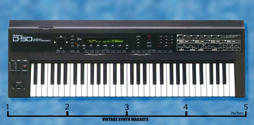 Roland D50 D-50 D-70 JD800 JD-800 JD-Xi JD-Xa U-20 SYNTHESIZER FRIDGE MAGNET - Picture 4 of 16