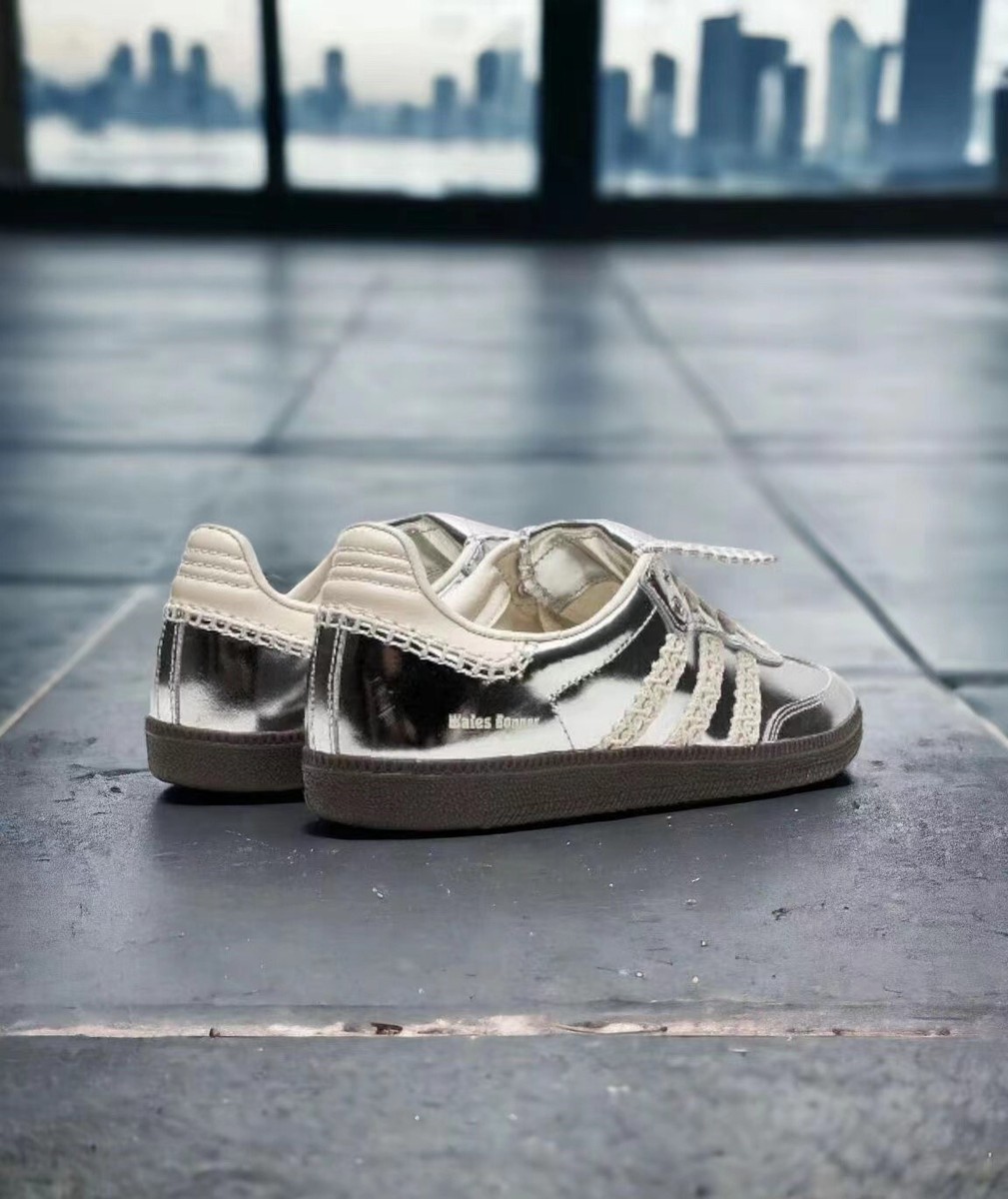 adidas Wales Bonner x Samba Silver Metallic-IG8181-NEW WITH BOX | eBay