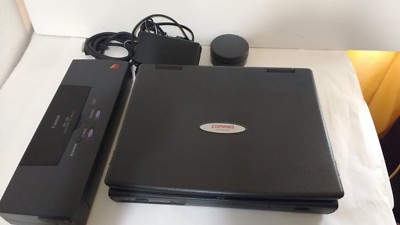 COMPAQ ARMADA 1750 CANON BJC 50 RARE VINTAGE WORK LAPTOP WINDOWS JET PRINTER