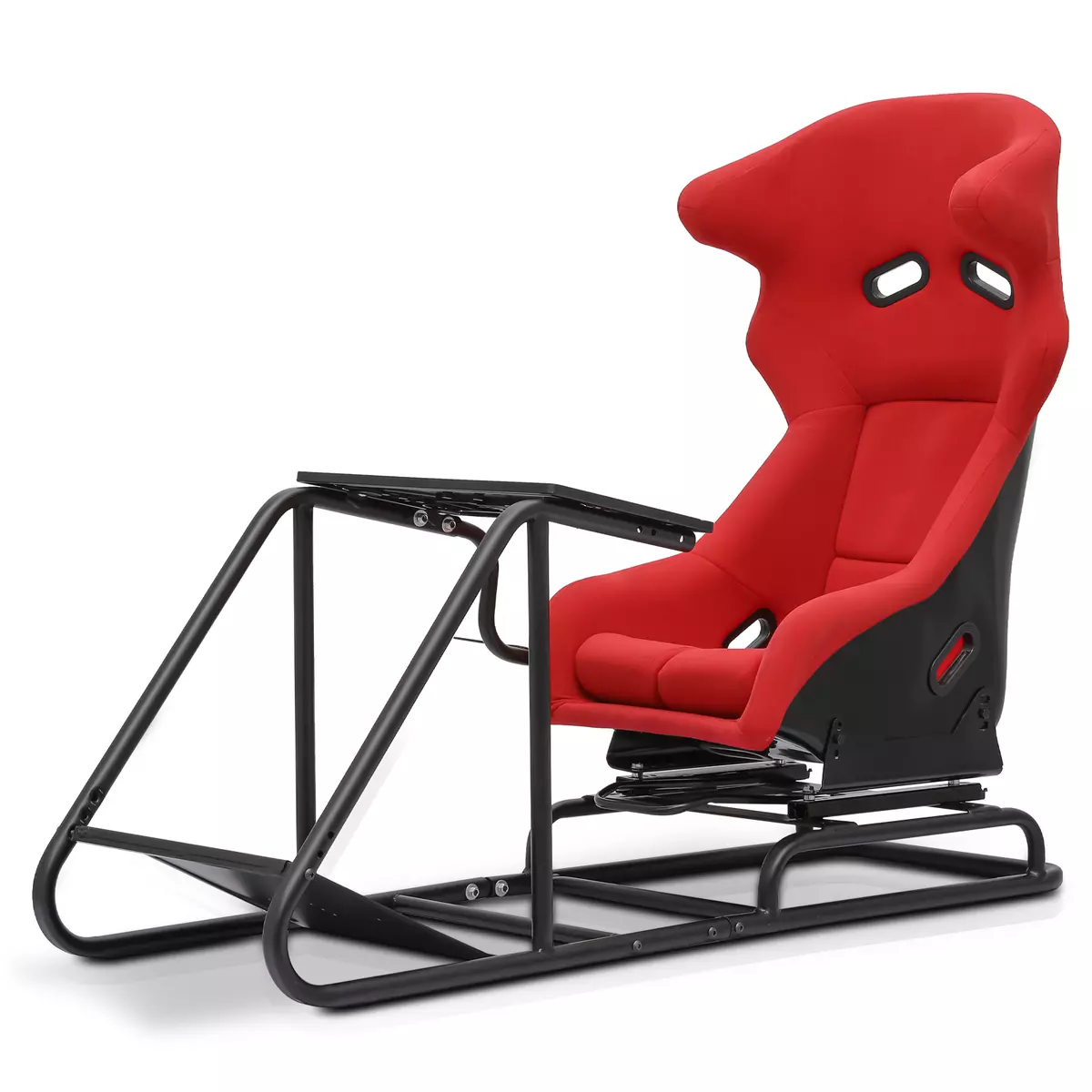 MoNiBloom Racing Steering Wheel Stand Cockpit with Racing Seat