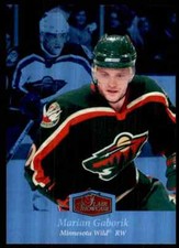 2007-08 FLAIR SHOWCASE LOWER LEVEL MARIAN GABORIK MINNESOTA WILD #72