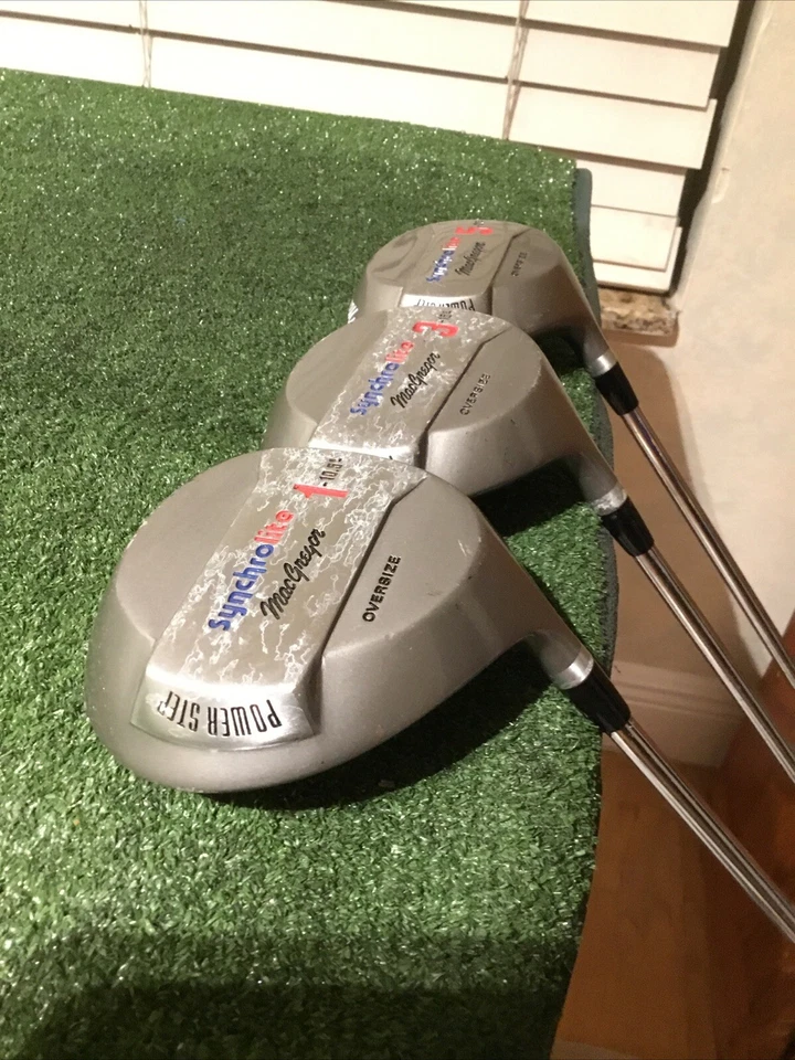 MacGregor Synchrolite Oversize Woods Set (Driver, 3W, 5W) Steel Shafts - Image 2 of 4