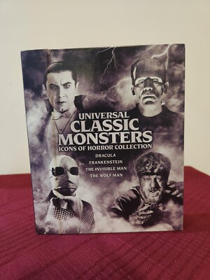 Universal Classic Monsters Icons of Horror Collection (4K UHD+Blu-ray) LIKE  NEW 191329204207| eBay