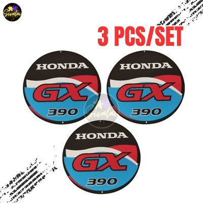 Honda GX390 Blue Genuine Sticker Starter Engine Emblem 87521-Z1C