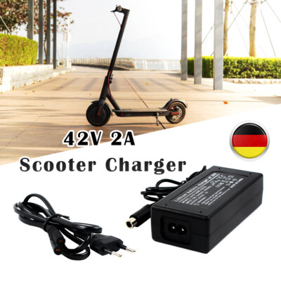 Elektroroller Ladegerät 42V 2A  für Xiaomi Mi M365 / Pro Adapter Es1 2 3 4