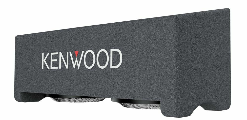 Kenwood eXcelon P-XW1221DHP Loaded Dual 12" High-Power Subwoofer Enclosure
