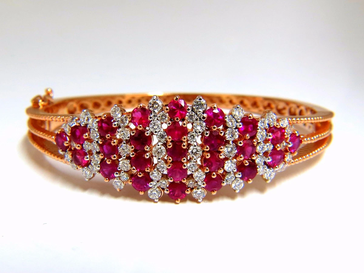 Ruby on sale bangle bracelet