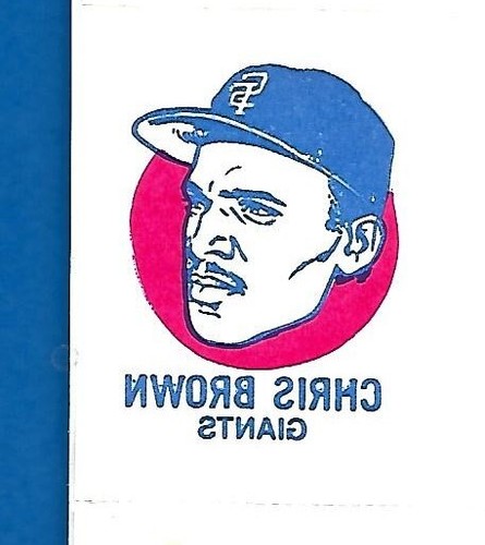 1986 OPC BASEBALL TATTOOS 6 SHEETS PANEL OF 8 PLAYERS O-PEE-CHEE 1-24 SEE LIST - Picture 41 of 217