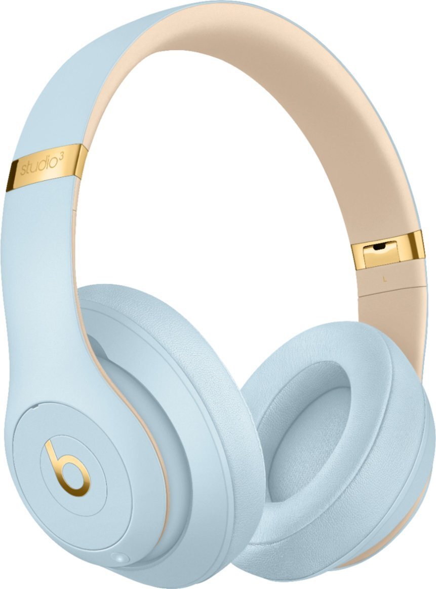 Beats By Dr Dre Studio3 Wireless Headphones Crystal Blue New
