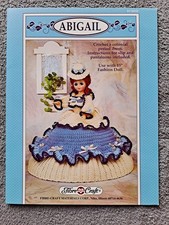 Vintage Fibrecraft Abigail Crochet Pattern Dated 1992. 15 Inch Doll