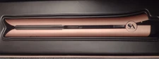 STRAIGHT AHEAD Pro Gold Flat Iron Straightener - Rose Gold - Ceramic - Brand New
