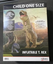 Rubie's Child Kid Unisex Jurassic World Inflatable T-Rex Costume - One Size New!