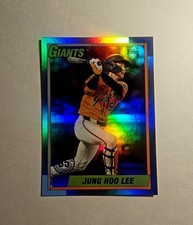 2025 Topps Flagship Update Series Jung Hoo Lee Rainbow Foil 1990 Topps 356th ...