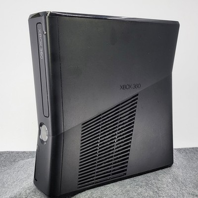 Xbox 360 S Slim Black Model 1439 250GB HD Tested Working Console Only