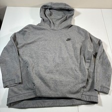 Nike Sportwear Tech Fleece Funnel Neck Hoodie XL Grey Tech Fleece