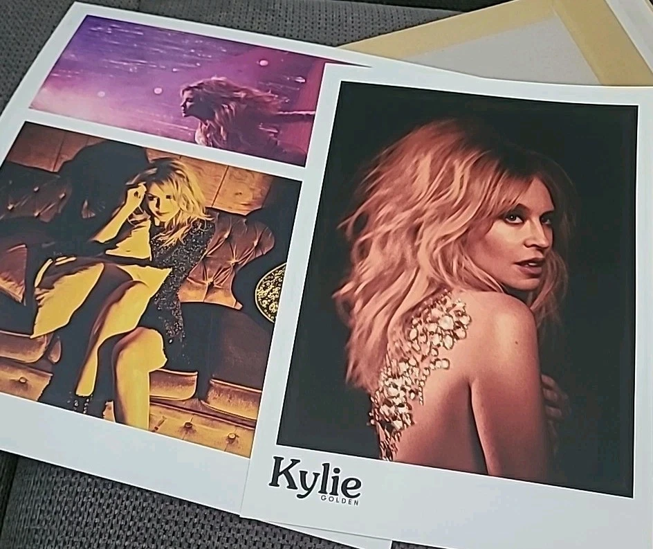 Kylie Minogue Golden Super Deluxe Edition LP + CD Art Karten + Buch  Neu in OVP - Bild 3 von 3