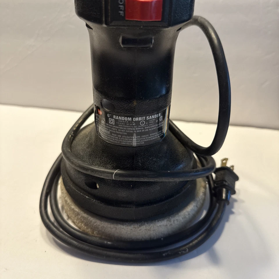 "Lijadora orbital aleatoria con agarre corporal WEN 6"" modelo 15" Foto 2 de 4
