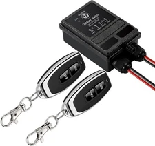 DC 12V-72V Waterproof RF Remote Control Relay Switch, 328ft Long Range Wireless