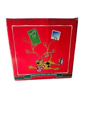 Vintage Warner Bros. Studio Store Exclusive Scooby-Doo Christmas Photo Card Disp