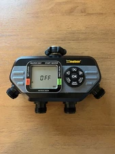 Melnor 73280 Digital Water Electronic Hose Timer 4 Zone Black/Gray No Directions