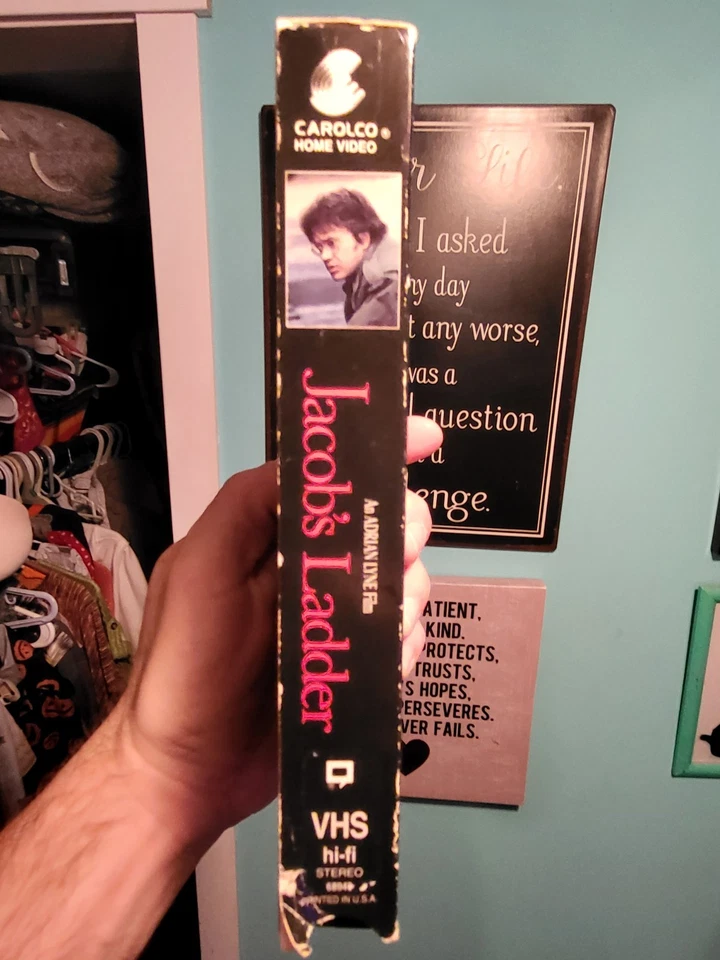Jacob's Ladder VHS (1990) Carolco Home Video Release - Image 4 of 4