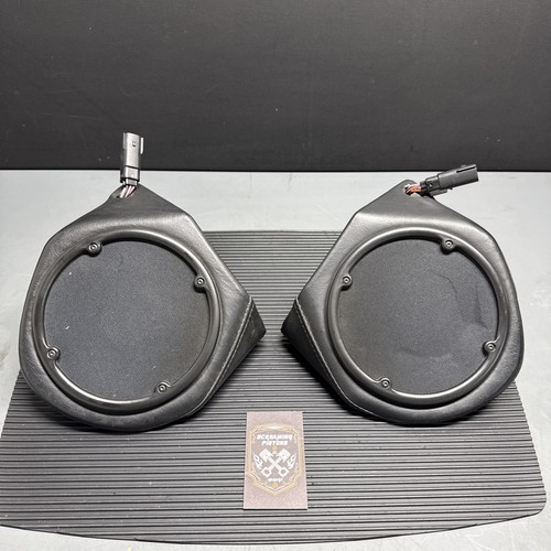 Harley Tour Pack Speakers Pod Wiring Switch Trunk Tourpak Rear Passenger Audio