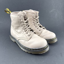 Dr. Martens Junior 1460 Romario Pink Patent Leather Lace Up/ Kids US 10 Boots