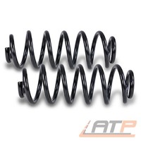 2X Feder Fahrwerksfeder Hinten FÜR Seat Leon 1P 1.2 1.4 1.6 1.8 2.0