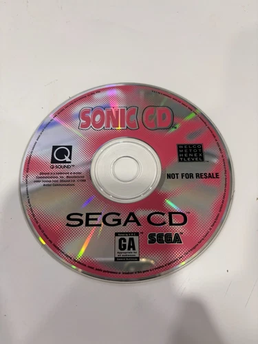 Sonic CD [Not For Resale] Sega CD LOOSE