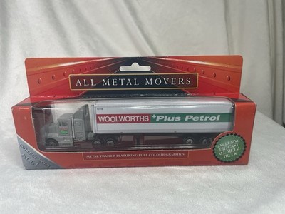 Track Stars All Metal Movers Woolworths Plus Petrol Diecast Truck Boxed