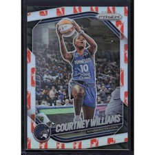 2025 Panini Prizm WNBA #69 Courtney Williams WNBA Logo Prizms