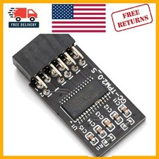TPM 2.0 Encryption Security Module - 12-Pin For Enhanced PC Security Support