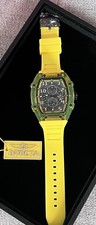 48721 - Invicta Racing Cyclone Yellow Men's Watch 48.5mm
