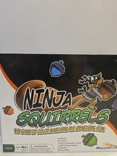 Ninja Squirrels Color Matching Board Game Rooster Fin 2016 Complete #606 Ages 7 