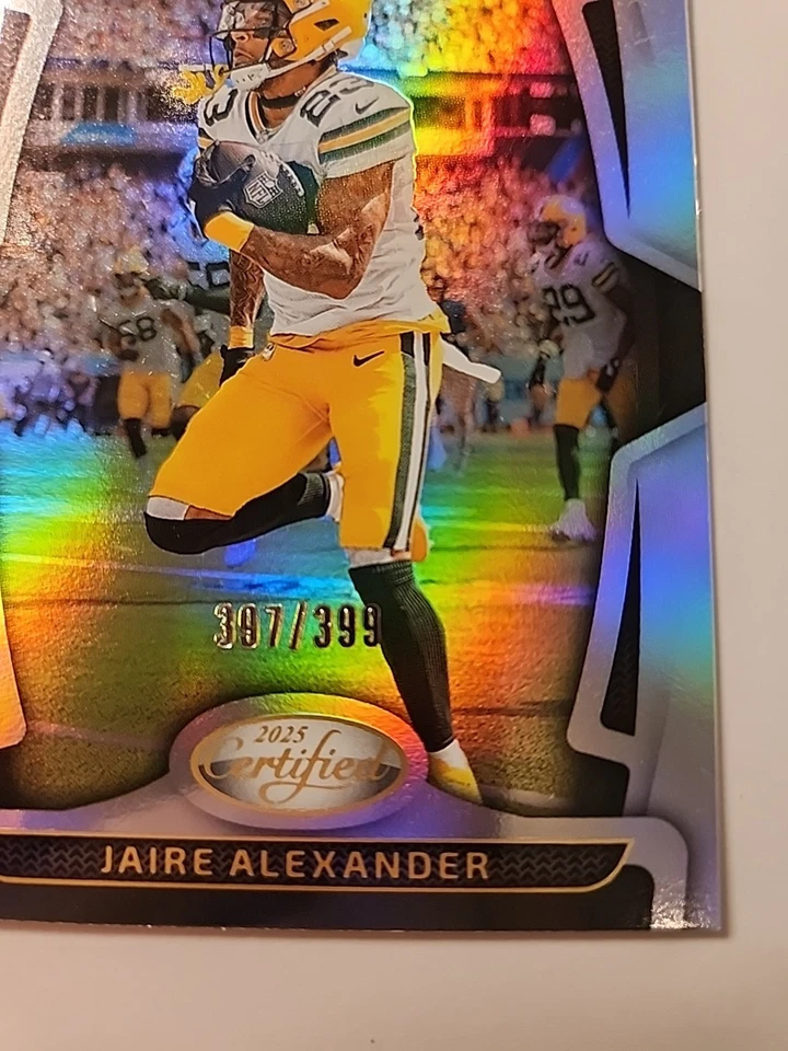 2025 Panini Certified - Jaire Alexander #36 Mirror /399 - Packers - Image 2 of 4