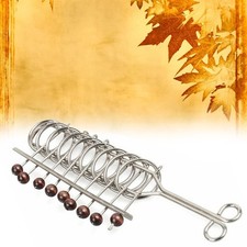  Traditional Brain Teaser Classical Metal Chinese 9 Linked Rings Puzzle Toys