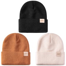 Toddler Beanie Kids Winter Hats Infant Warm Knit Cap Newborn Winter Warm Hat ...
