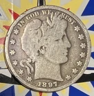 1897-O Barber Half Dollar
