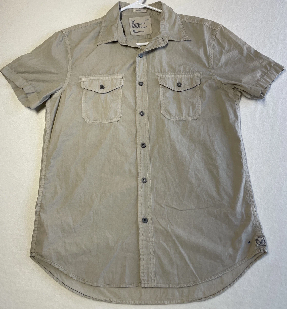 American Eagle Outfitters 100% Cotton Dress Shirts for Men for sale | eBay