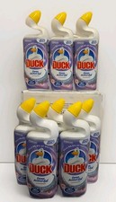 Duck Liquid Toilet Cleaner, Deep Action Gel  lavender 750 Ml x 8 bottles 1.67 per litre