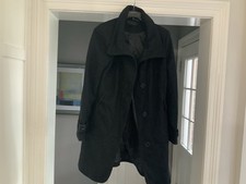 Women  s Worthington Black Coat Size Medium. No Belt SKU 2659