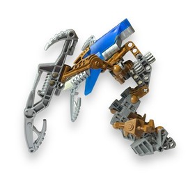 Vintage LEGO BIONICLE Vahki Zadakh Metru Nui 8617 Complete Set with Canister