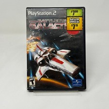 Battlestar Galactica Sony PlayStation 2 PS2 2003 Space Combat SLUS-20421