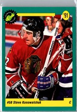 1991 Classic Draft Picks French #46 Steve Konowalchuk