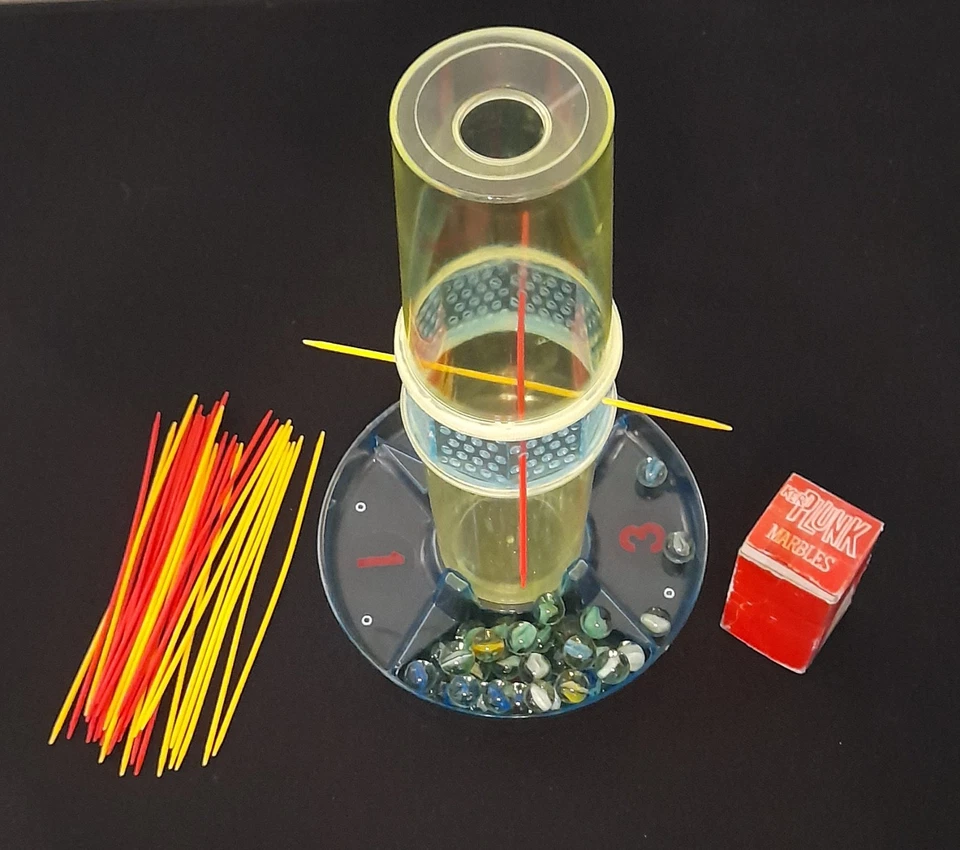 Vintage 1960s Ideal KerPlunk Family Game Complete Original Excellent Condition - Image 4 of 4