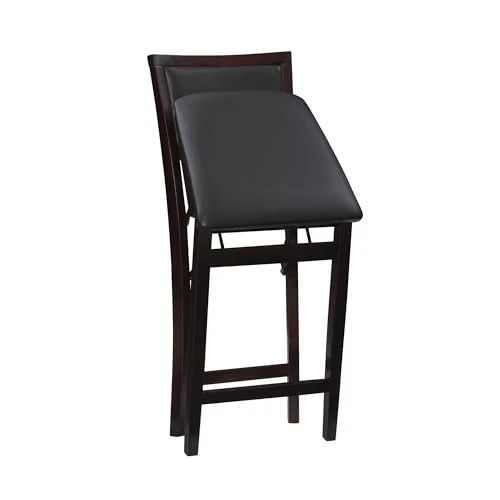 Linon Home Decor Keira Pad Back Folding Counter Stool, 24-Inch - Image 4 of 4