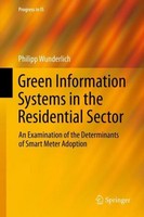 Green Information Systems In The Residential Sector Philipp Wunderlich