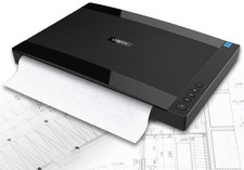 VIISAN VF3240 Large Format Flatbed Scanner, A3 Size, 2400 DPI, CIS Sensor
